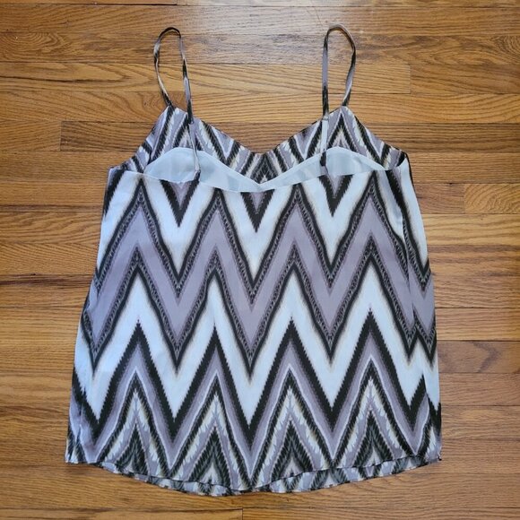 NWT BANANA REPUBLIC | Sleeveless Blouse Patterned Tank Top Camisole | Sz. M - Picture 6 of 7